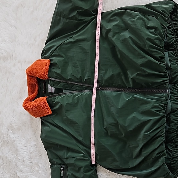 Free People Outpost Bomber Jacket Lush Pine Combo - Picture 8 of 15